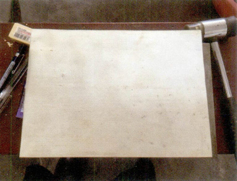 1. Prepare pure silver 999 plate and anneal it.