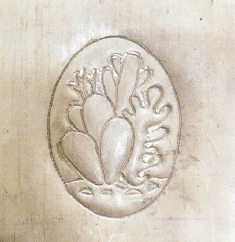 4. Deepen the alignment engraving.