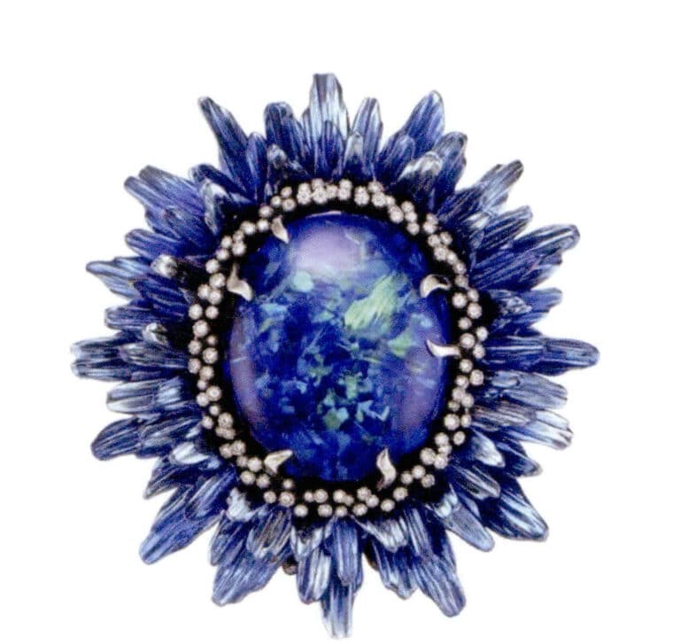 Chopard, Fleurs d'Opales, metallo titanio