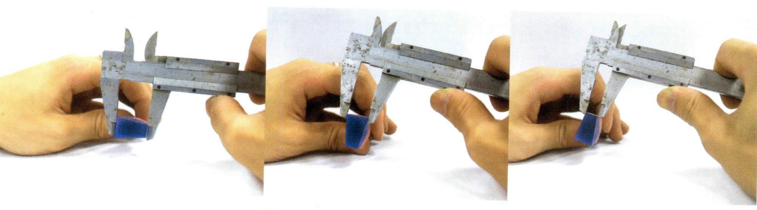 Figure 5-9 Caliper Inspection of Shaped Dimensions