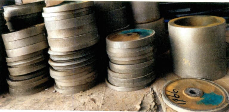 Figure 5-13 Commonly Used Shaped Grinding Wheels