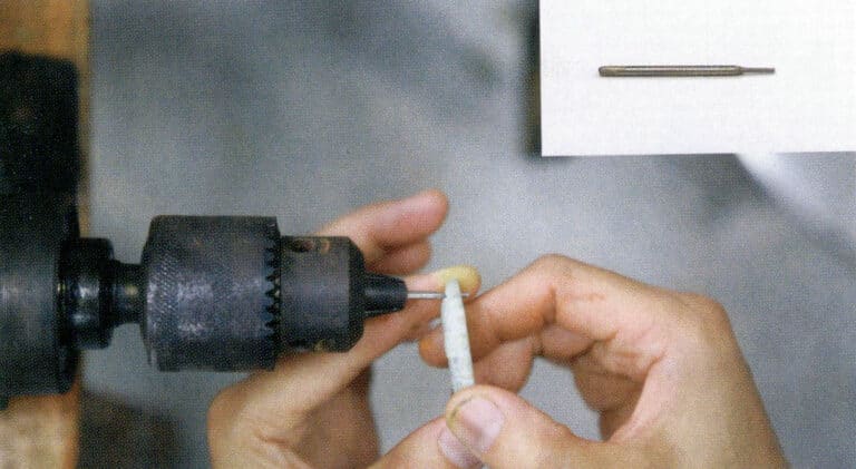 Figure 5-16 Diamond needle drilling