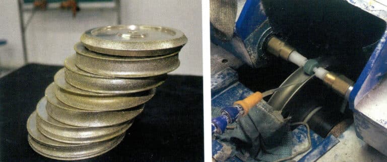 Figure 5-17 Processing of Curved Surface Gemstones