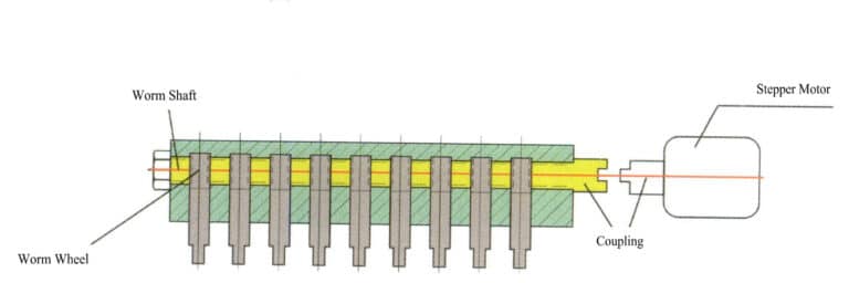 Figure 6-21 Aluminum bar structure diagram