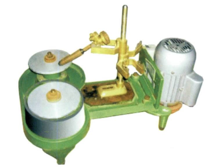 Figure 7-5 Dual-Disc Mechanical Gem Faceting Machine