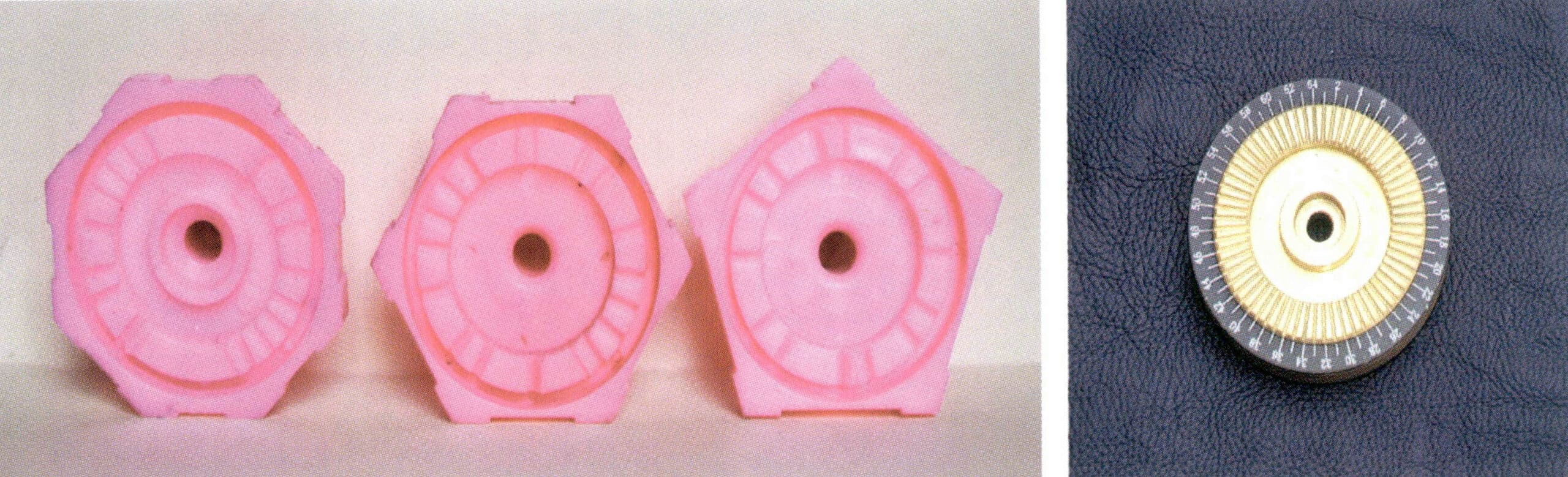 Figure 7-19 The Grinding Relationship Between the Mechanical Holder and the Octagonal Holder