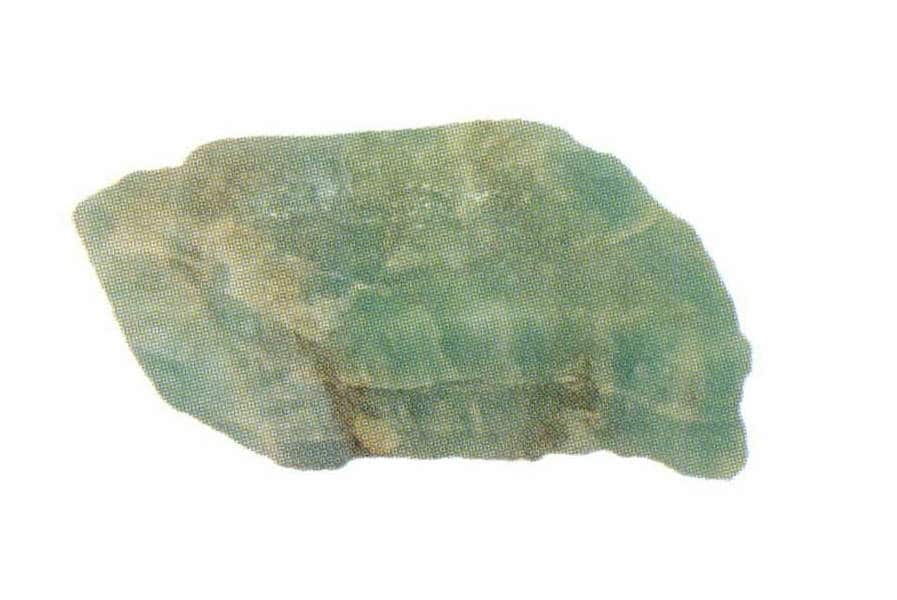 Turquoise, axinite, sunstone, kyanite