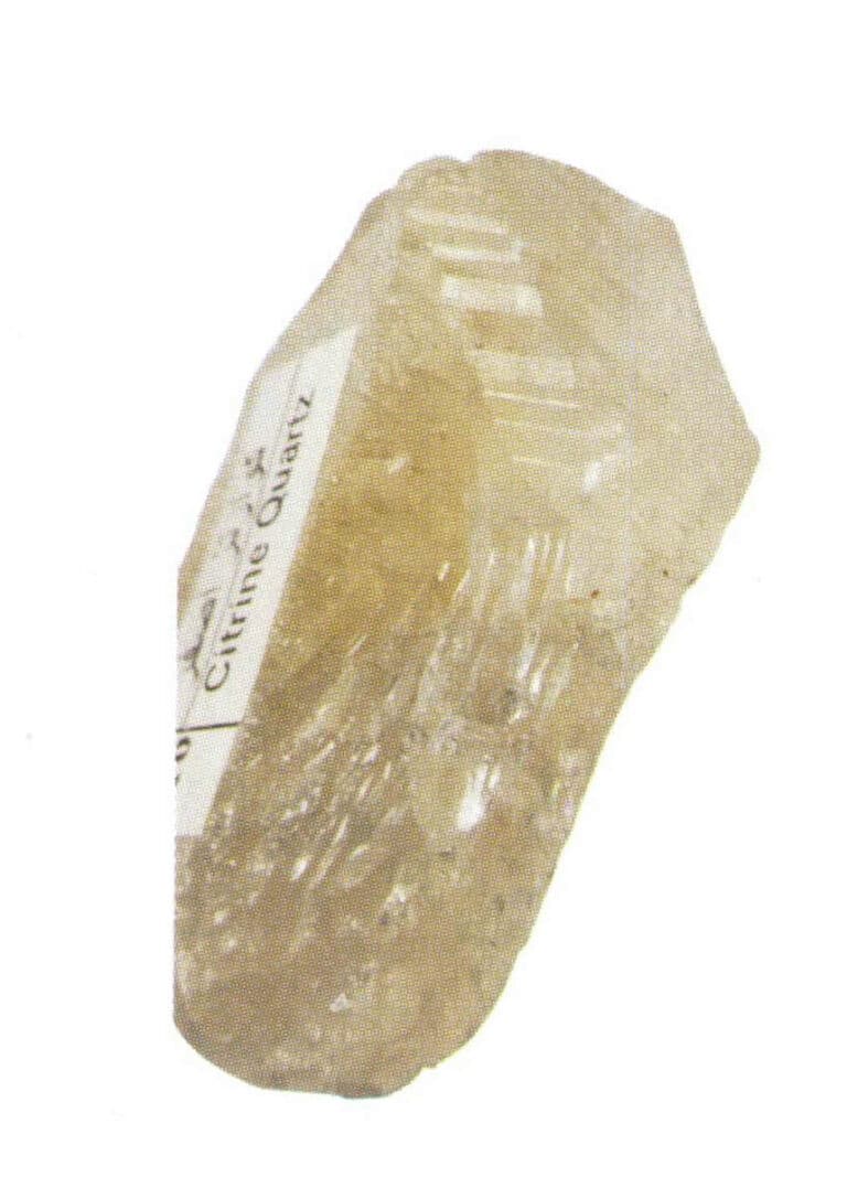 Figure 1-30 Step-like fracture of quartz