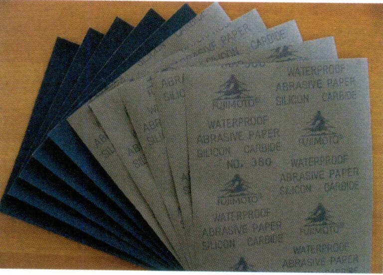 Figure 3-15 Various types of sandpaper