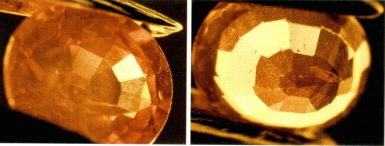 Figure 5-13 Color characteristics of beryllium-diffused sapphire