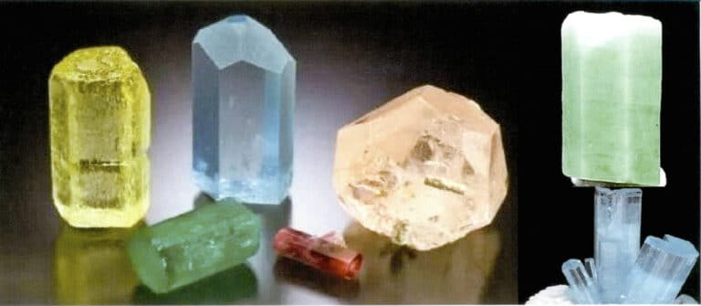 Figure 5-14 Beryl family gemstones