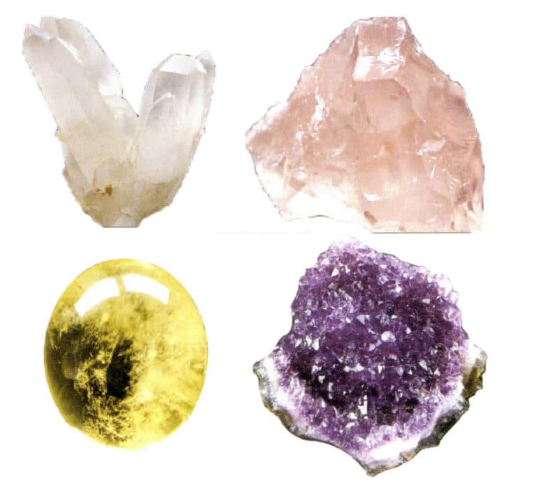 Figure 5-37 Common Colors of Crystals