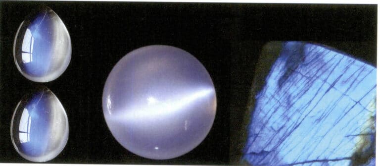 Figure 5-47 Various common colors of moonstone