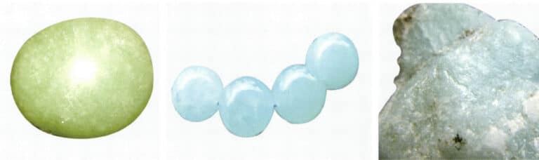 Figure 5-48 Various common colors of amazonite