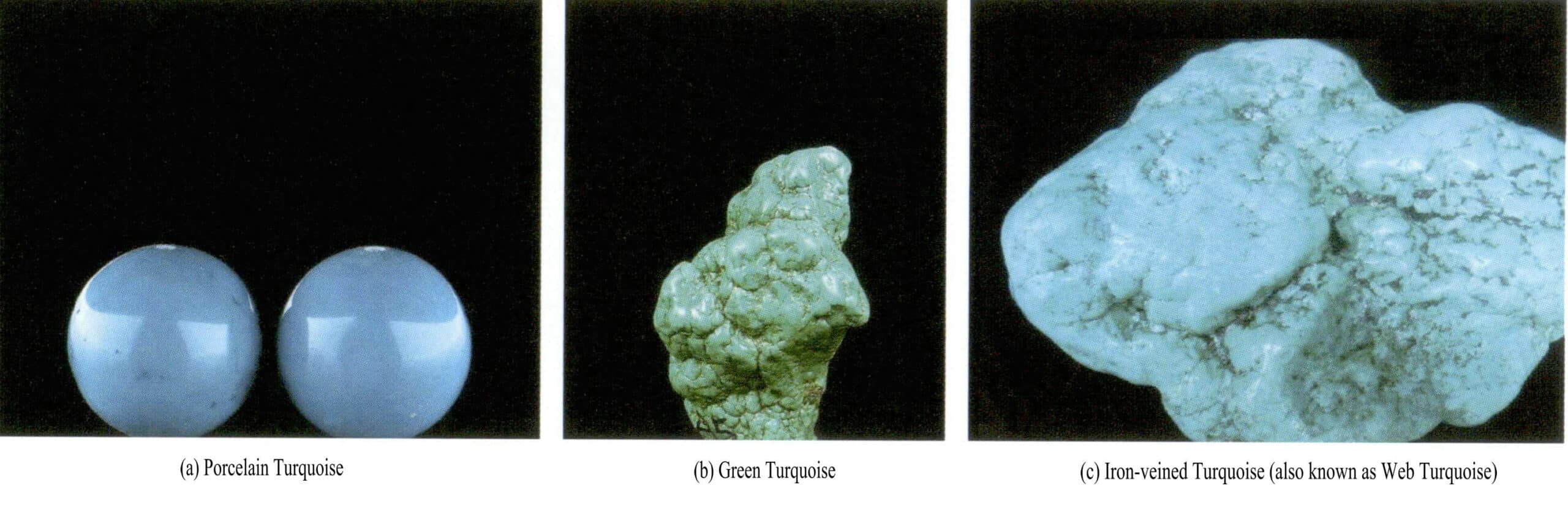 Figure 6-29 Different Varieties of Turquoise