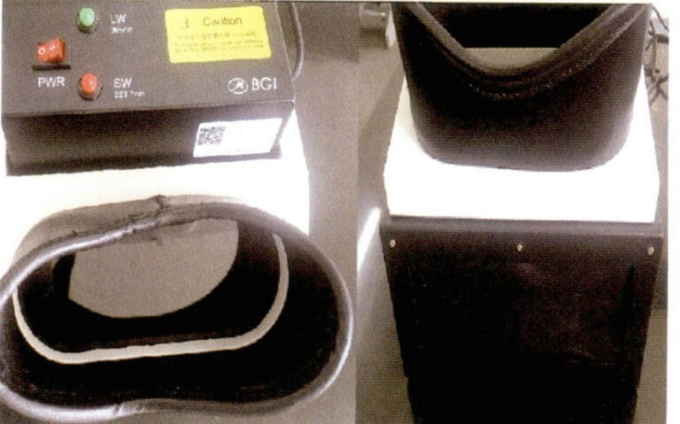 الشكل 2 - 28 مصابيح الفلورسنت فوق البنفسجية الشائعة