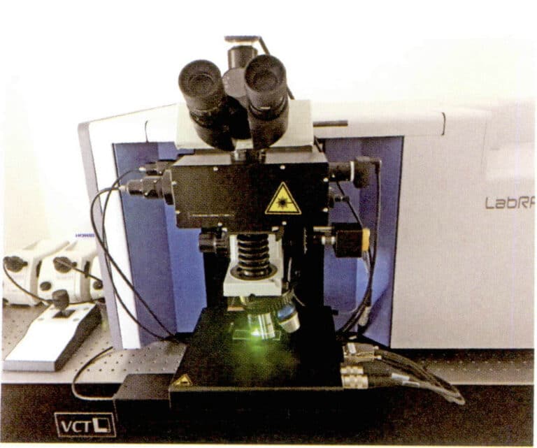 الشكل 2 - 34 مطياف رامان 34