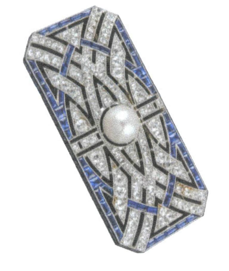 Figura 8-24 Jóias de estilo Art Déco (1)