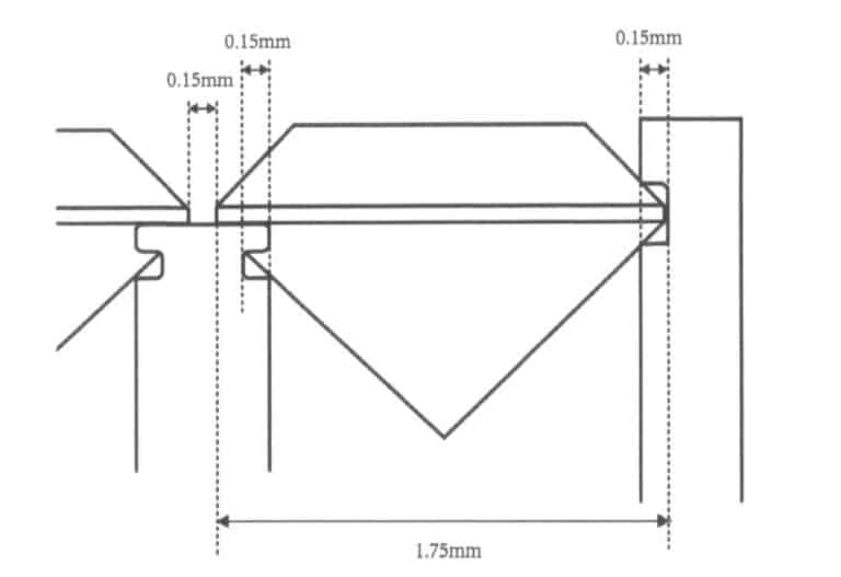 Figura 9-4 Cálculo das dimensões estruturais