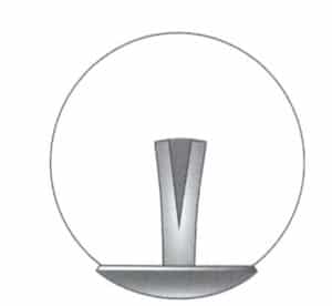 Рисунок 11-17 Поперечное сечение фиксированной жемчужины