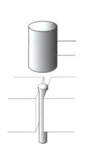 Рис. 11-19 Забейте молотком один конец металлической проволоки, чтобы удлинить ее.