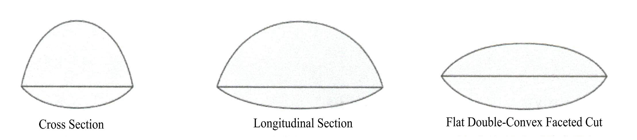 Figure 1-9 Biconvex Cabochon