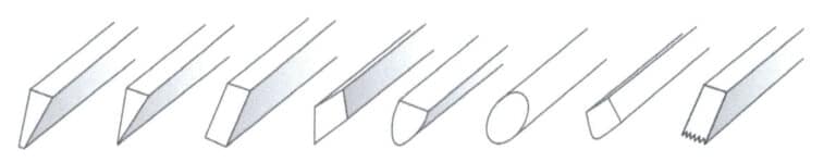 Figure 1-42 Pusher Head Shape