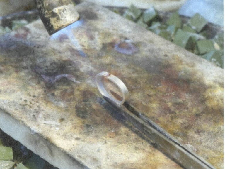 Figure 2-12 Welding the joint