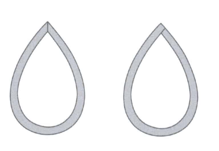 Figure 2-38 Two Methods for Processing the Joint of Drop-Shaped Metal Edges