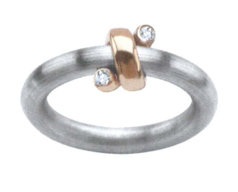 Figure 2-57 Round brilliance cut gemstone bezel setting