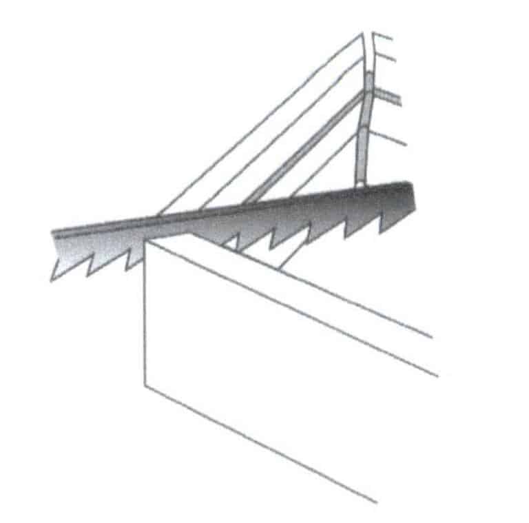 Figure 2-67 Saw an opening at the right angle