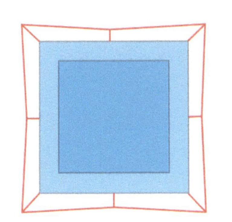 Figure 2-71 Demonstration of incorrect stone setting