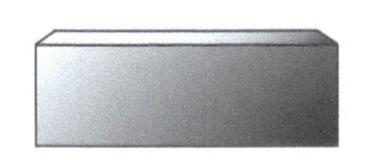 Figure 2-73 Side View of Metal Edge