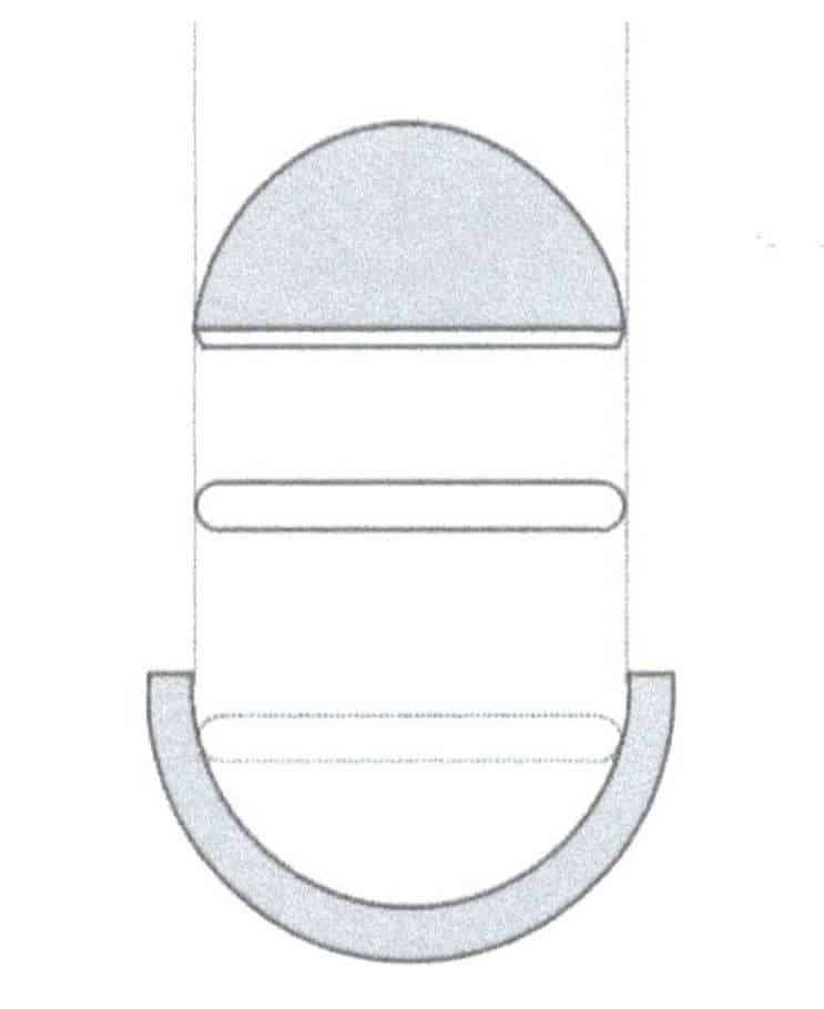 Figure 2-80 Structure diagram of bowl-shaped bezel setting
