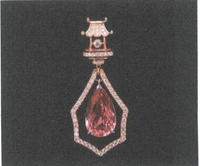 3-2. ábra Xiong Chen ékszerkészítő művész munkája