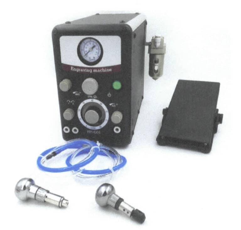 4-2. ábra Pneumatikus ékszer gravírozó gép