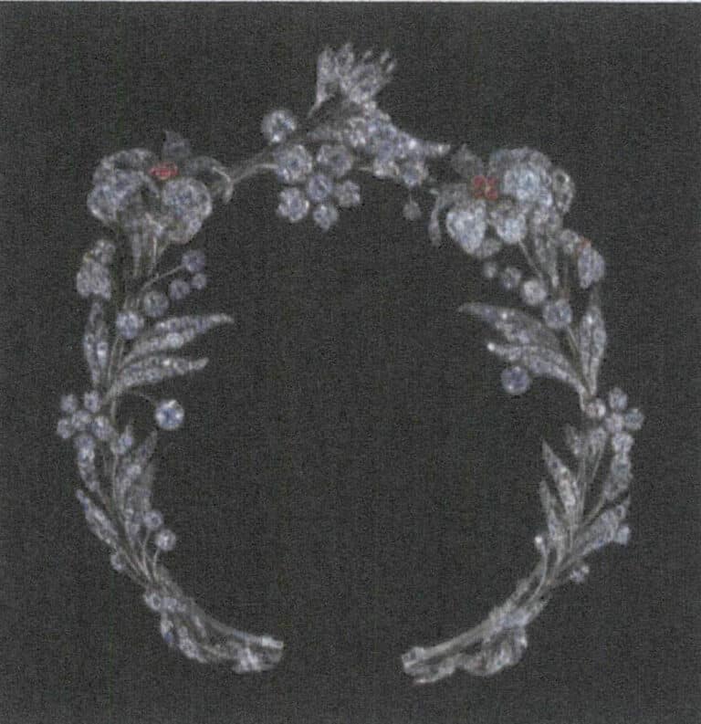 5-44. ábra Platina gyémántkorona (V&A Múzeum gyűjteménye)