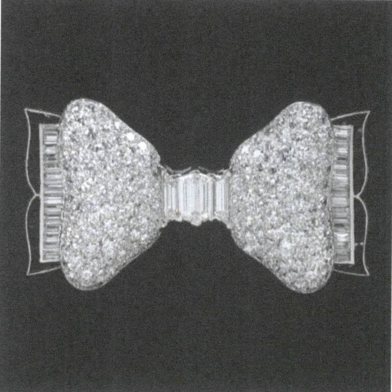 5-47. ábra Platina gyémánt bross (A V&A Múzeum gyűjteménye)