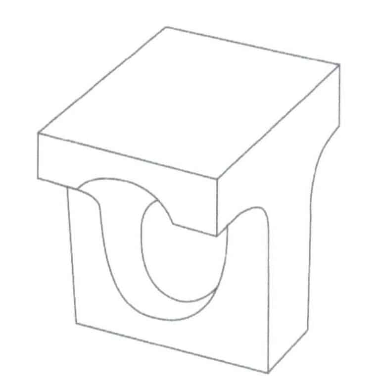 Figura 6-21 Preparar o bloco de fundição