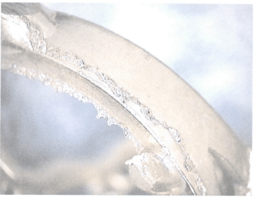 Aspetto di lampi, bave