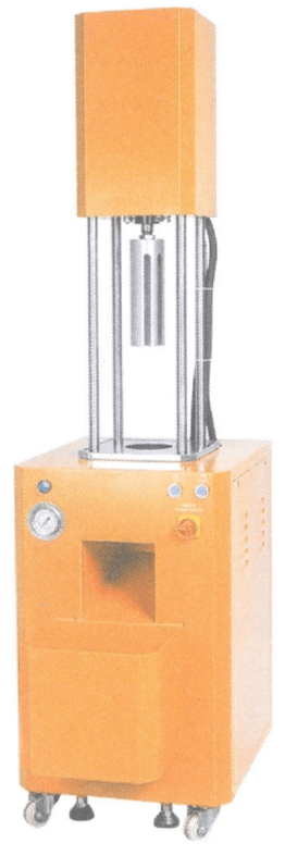 Figura 8-1 Rimozione meccanica della polvere di rivestimento