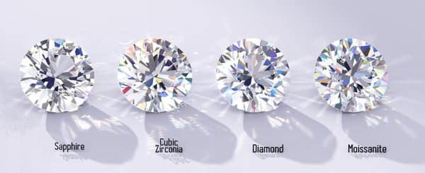 cubic zirconia vs diamond vs sapphire vs moissanite value 600x600