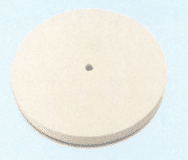 ruota di lucidatura in feltro di lana