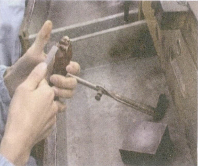 Rysunek 5-2 Wzmocnienie wosku uszczelniającego.