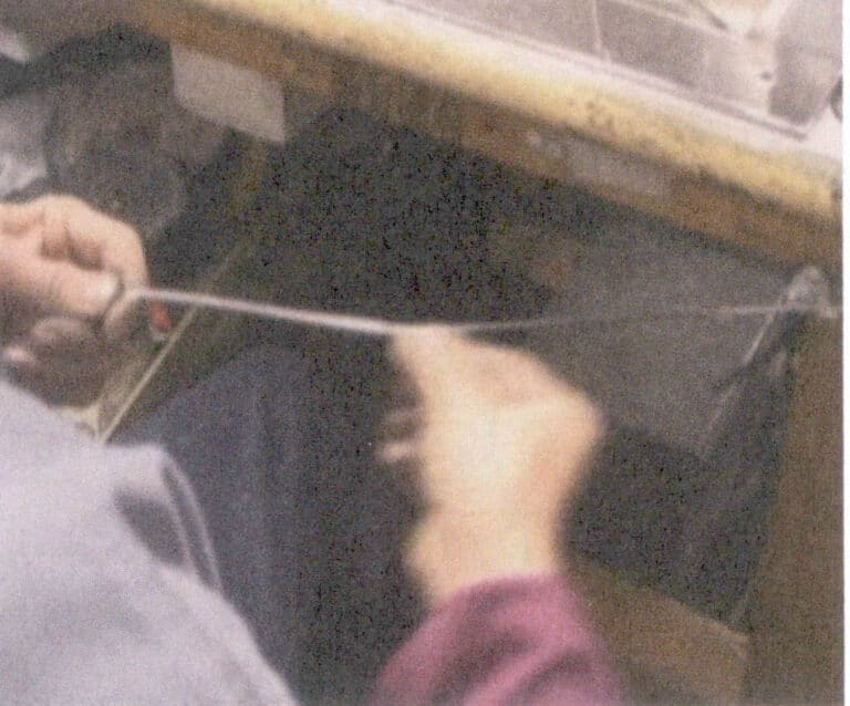 Figura 6-4 Lucidatura delle linee