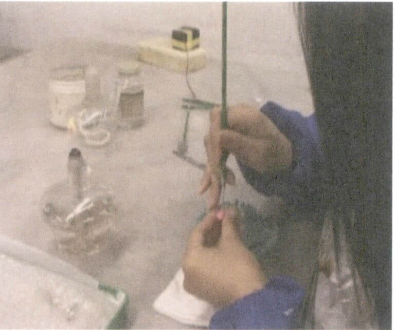 Рисунок 9-7 Установка подвесной штанги