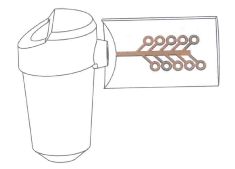 الشكل 4-18 ملء الصب بالطرد المركزي