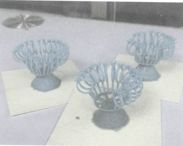 Figure 5-30 Fixing the wax model tree