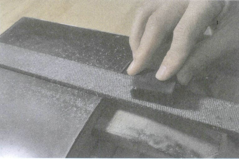 Figura 1-3 Enchimento do bloco de cera