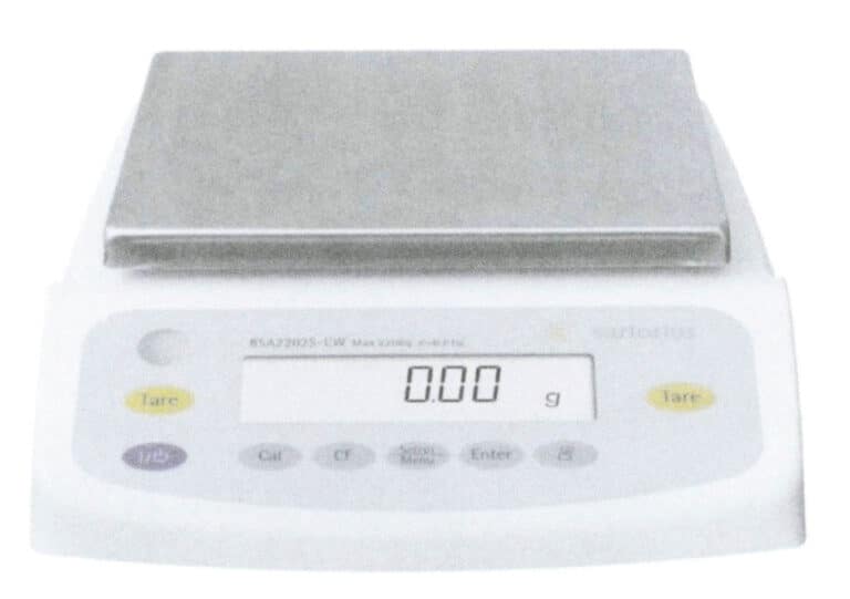 図6-7 ジュエリー素材に使用される一般的な電子スケール